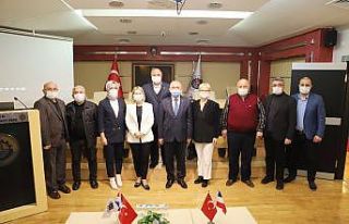 Başkonsolos Zerec, DTSO’yu ziyaret etti