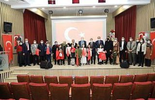 Battalgazi Belediyesi’nden istiklal marşı okuma...