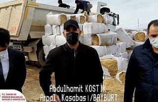 Bayburt’tan Yusufeli’ne yardım eli