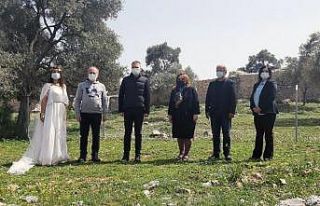 Beçin Kalesi belgesel çekimleri başladı