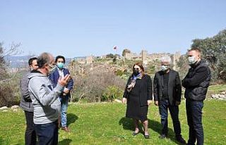 Beçin Kalesi’nin belgeseli çekiliyor