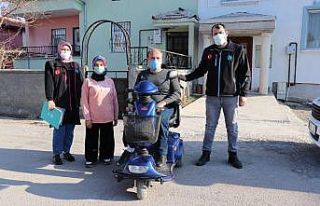 Belediye Başkanı Dinçer’den engelli vatandaşa...