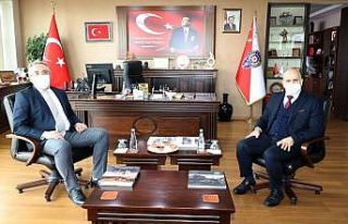 Belediye Başkanı Savran, Emniyet Müdürü Artunay...