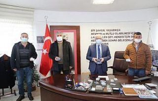 Belediyeden Burhaniye minibüs ve servis şoförlerine...