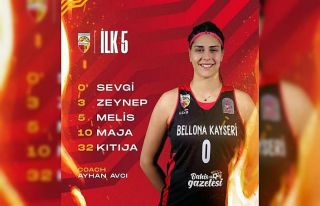 Bellona Kayseri Basketbol’da 6 oyuncu çift haneli...