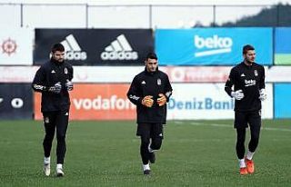 Beşiktaş, Başakşehir maçı hazırlıklarına...