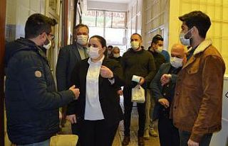 Besni ilçesinde Korona Virüs denetimi yapıldı