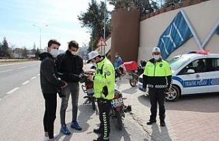 Bilecik’te motosiklet denetimi
