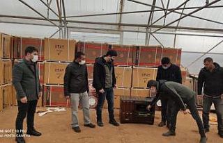Bingöl’de 93 köyde hibeli soba dağıtıldı