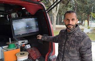 Bir ilki gerçekleştirerek test aracı tasarladı