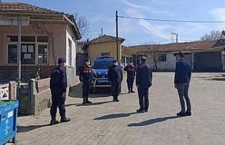 Bir köy karantinaya alındı