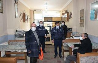 Bitlis’te maske ve sosyal mesafe denetimi