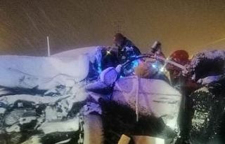 Bitlis’te trafik kazası: 1 yaralı