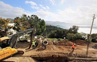Bodrum Turgutreis’te 60 kilometre Kanalizasyon hattı...