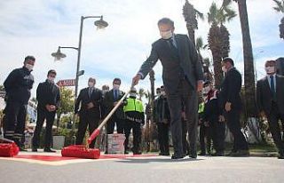 Bodrum’da kırmızı şerit uygulamasına geçti