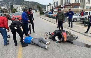 Bodrum’da trafik kazası: 1 yaralı