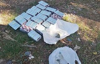 Börek arasında uyuşturucu yakalandı