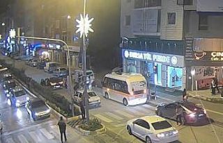 Bozüyük’teki trafik kazaları mobese kameralarında