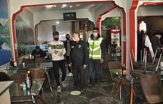 Bulanık’ta korona virüs denetimi