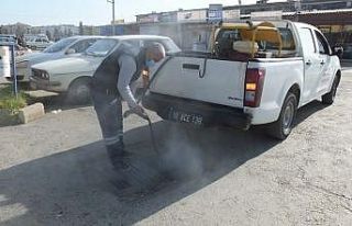 Burhaniye de sivrisineğe kesintisiz mücadele