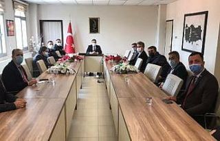 Burhaniye’de İlçe Hıfzıssıhha Kurulu toplandı