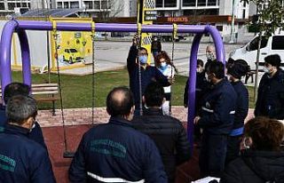 Bursa’da çocuk parklarında üst düzey güvenlik