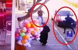 Bursa’da iki arkadaşın kavgası kameralara yansıdı