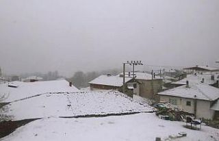 Bursa’nın dağ yöresi beyaza büründü