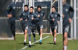 Bursaspor, Ankaraspor maçı hazırlıklarına başladı