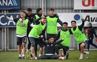 Bursaspor’da Altay maçı öncesi moraller yüksek