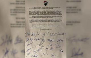 Bursasporlu futbolcular isyan bayrağını çekti