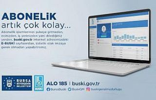 BUSKİ’de online abonelik dönemi