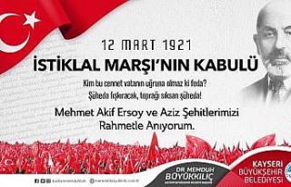 Büyükkılıç, "Milli şairimiz, milli iradenin...