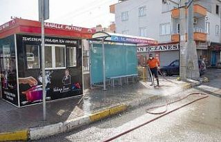 Büyükşehir Belediyesi ekipleri, sokağa çıkma...