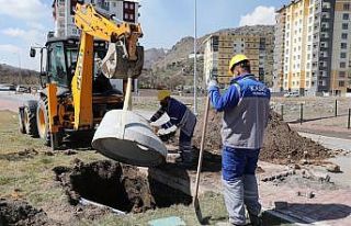 Büyükşehir çökertme baca ile yağmur ve kar sularını...
