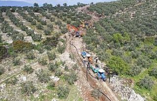 Büyükşehir kırsal kalkınma yatırımlarına devam...