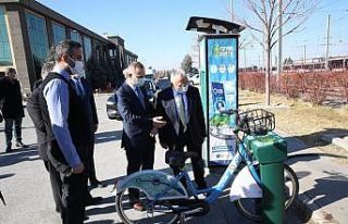 Büyükşehir’den yeni bir akıllı bisiklet paylaşım...