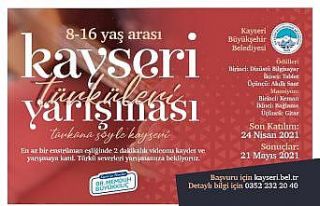 Büyükşehir’in Kayseri Türküleri Yarışması’na...