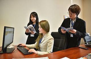 Büyükşehir’in Koreli stajyerleri iki ülke arasında...