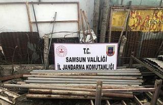 Çalıntı demirler hurdacıda ele geçirildi