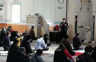 Camide vatandaşlara afet eğitimi