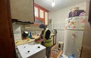 Çan belediyesinden temiz evler uygulaması