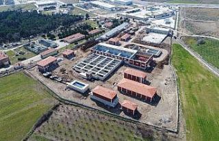 Çanakkale içme suyu 2. kademe arıtma tesisinde...