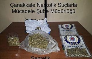 Çanakkale polisi zehir tacirlerine göz açtırmıyor