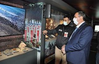 ‘Çanakkale Savaşları Mobil Müzesi’ Simavlıları...