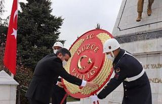 Çanakkale Zaferi’nin 106. yılı Düzce’de törenle...