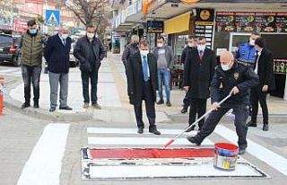 Çan’da kırmızı çizgi uygulaması yapıldı