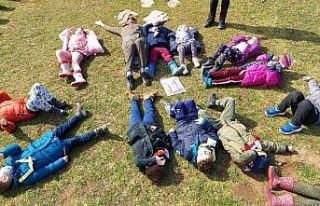 Canik Orman Okulu öğrencilerine kapılarını açtı