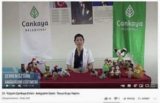 Çankaya Evleri’nin eğitimleri, Youtube’da izleyicilerle...