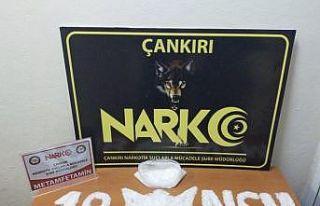 Çankırı’da uyuşturucu operasyonu, 1 kilogram...